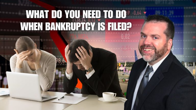 Bankruptcy is Filed 