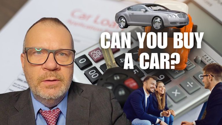 Can You Buy a Car While Filing for Bankruptcy? 