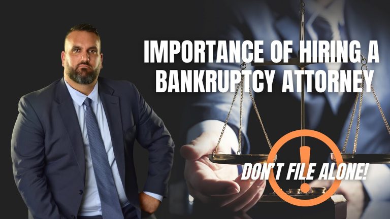 Importance of Hiring a Bankruptcy Attorney 